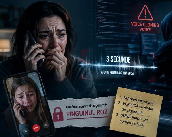Coșmarul părinților: „Mama, trimite bani!” Cum folosesc hackerii 3 secunde din vocea copilului tău